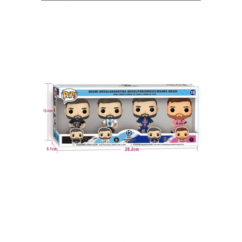 Pack Figurines Style POP - Légendes du Football Pack Figurines Style POP - Légendes du Football